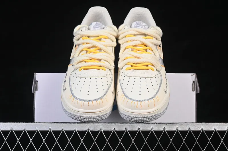 All categories Nk Air Force 1 Air Force series Nk Air Force 1 Low Air Force low-top Nike Air Force 1'07 Low "Graffiti White Paper" Hand-painted graffiti Graffiti White Paper Air Force low-top casual sneakers DB3301-101